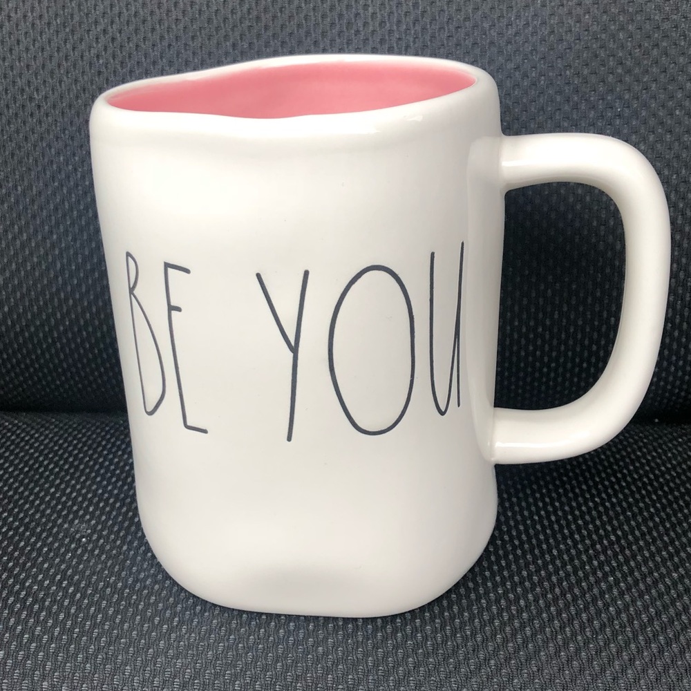 Rae Dunn be you Pink Mug